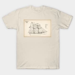 United States Revenue Cutter Eagle - SD T-Shirt